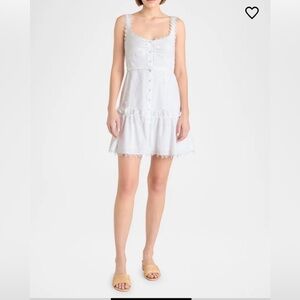 Cinq à Sept Aziza White Mini Dress